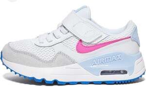 Nike Kids Air Max SYSTM White/Active Fuchsia Toddler Shoes